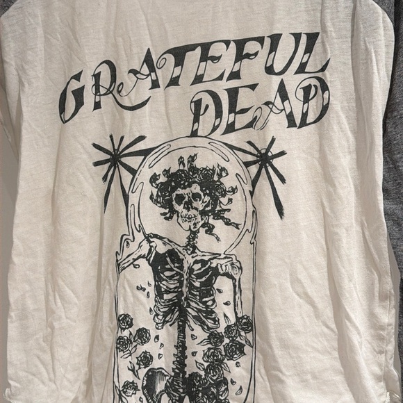 Chaser Grateful Dead Crown of Roses Long Sleeve Tee- Size XS - Picture 3 of 6